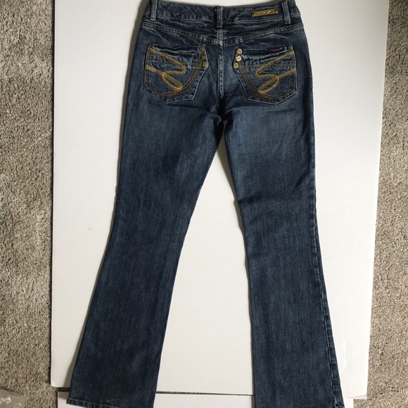 SEVEN 7 Premium Jeans, Pocket Stitching Sz 27 - Picture 6 of 8